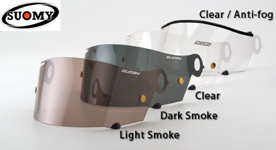 SUOMY SPEC 1R / EXTREME - DARK SMOKE VISOR - Click Image to Close